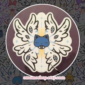 Mini Seraph Ador0 Biblically Accurate Angel vinyl sticker
