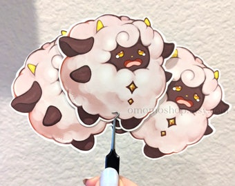 Lamball Palworld Sticker | Waterproof Vinyl (3" x 3")