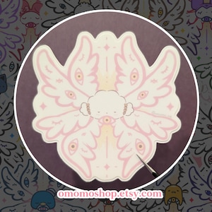 Mini Seraph Cogi Biblically Accurate Angel vinyl sticker