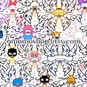 Mini Seraph ALL 20 Biblically Accurate Angel vinyl sticker