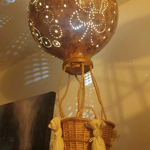 Lampe mongolfière original