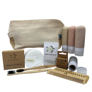 BUILD YOUR OWN Zero Waste Toiletry Kit – Custom Eco Travel Set | Sustainable Gift | Plastic-Free Essentials | Personalized Bathroom Kit