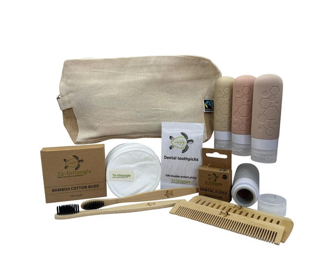 Custom Zero Waste Toiletry Kit: Eco-Friendly Travel Essentials