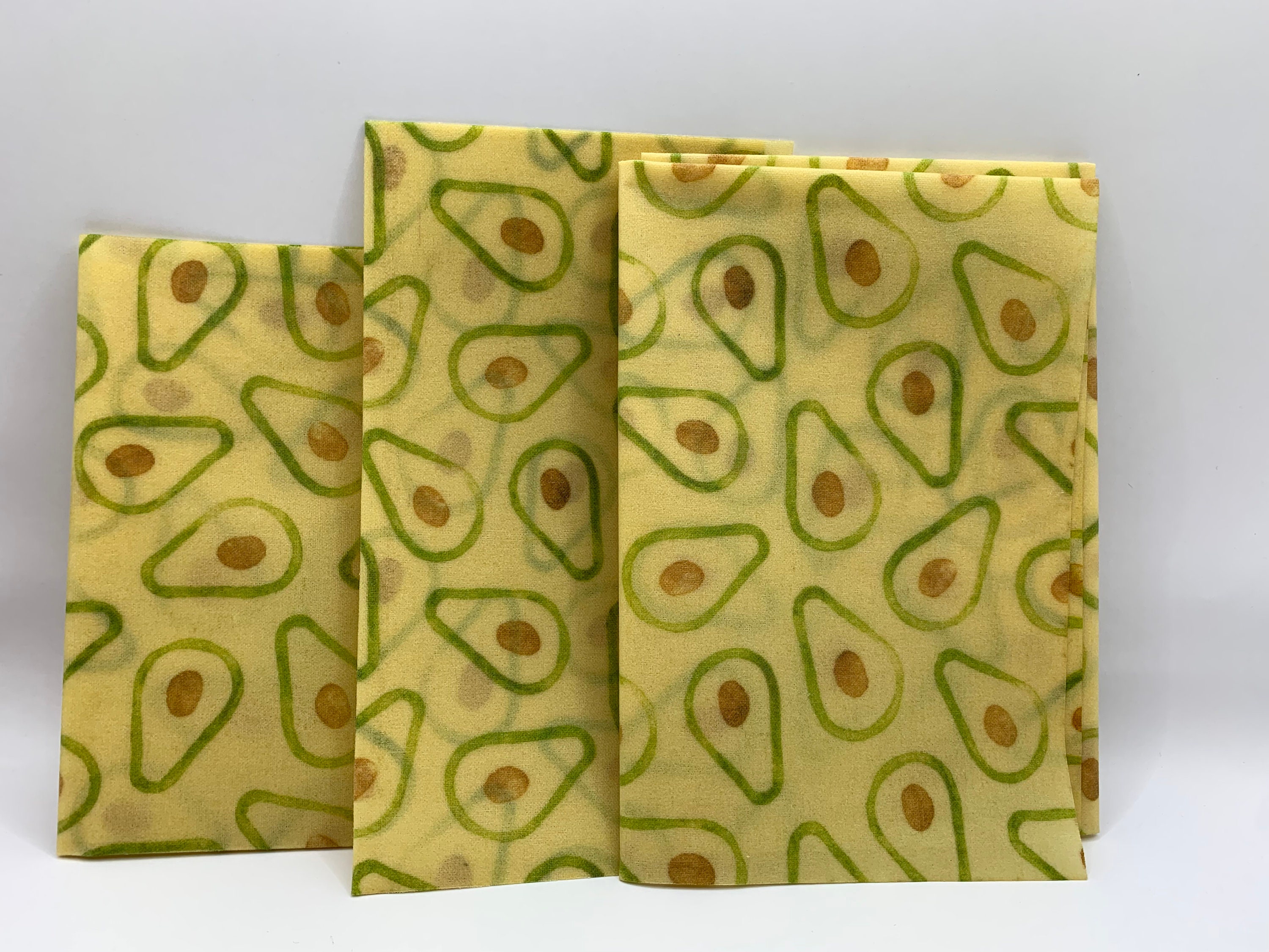 3 PACK Beeswax Food Wrap Natural Organic Beeswax Wraps 