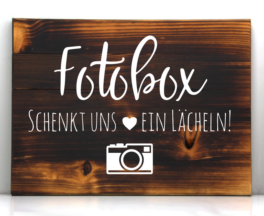 Fotobox Hochzeit Schild, Schild Hochzeit Fotobox, Fotoecke Etsy.de