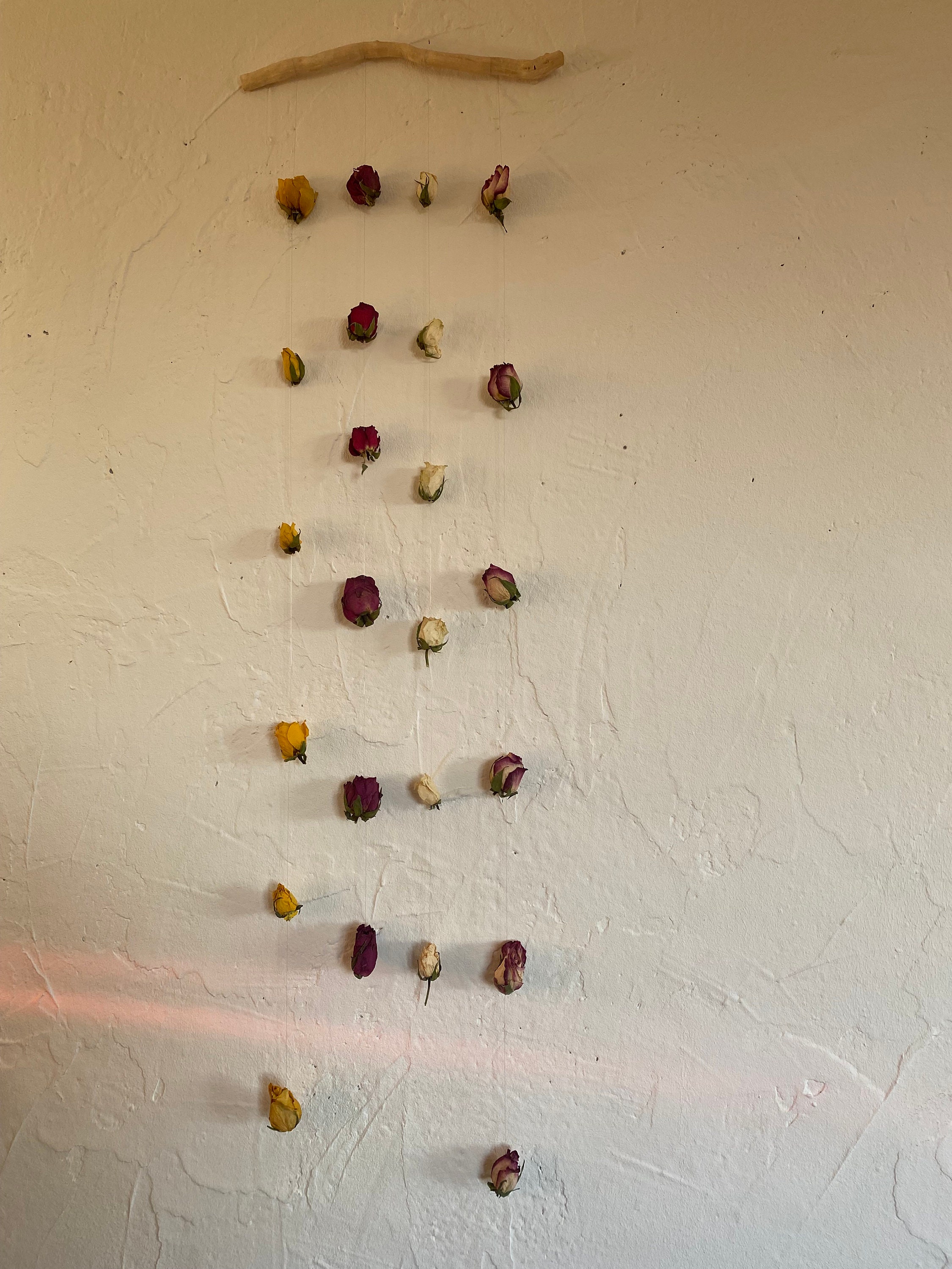 Guirlande de Roses Sèches