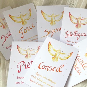 Pack d'images Les 7 dons du Saint-Esprit