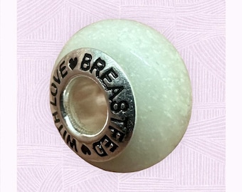 Charm Bead Breastfeeding simulation Jewellery ,European Bead,  Fits Pandora