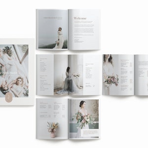 Wedding Florist Pricing Guide - Editable Template for Florists - Florist Templates - Florist Brochure - Business Pricing Template