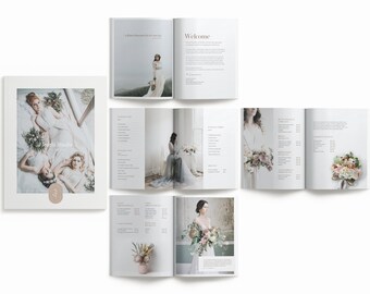 Wedding Florist Pricing Guide: Editable Canva Template (Digital Download)