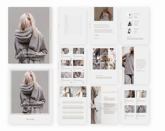 Canva Editable Wholesale Catalog | Pricing Ebook Template | Price Guide |  Wholesale Line Sheet Portrait