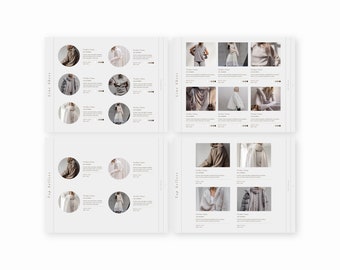 Editable Line Sheet Template: Canva Product Sales Sheet (11x8.5) (Digital Download)