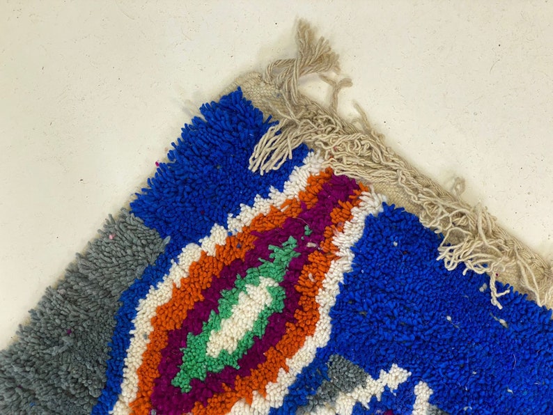 Boujaad Carpet rug for Living Room 5x7geometric Custom Rughandmade