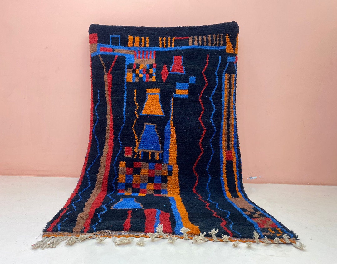 8x10 Custom Berber Rug5x7 Beni Ourain Geometric RugBeni Etsy France