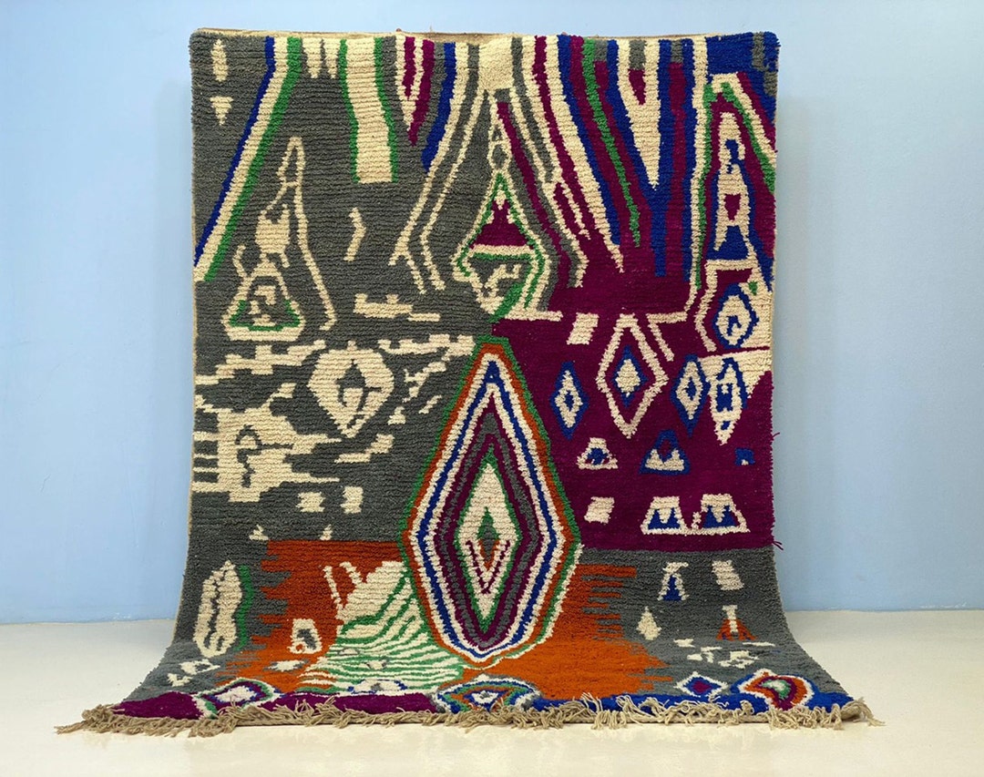 Atlas Mountains Rug Atlas Mountains Rug: Rustic Moroccan Boho Carpet (custom Sizes) - Etsy