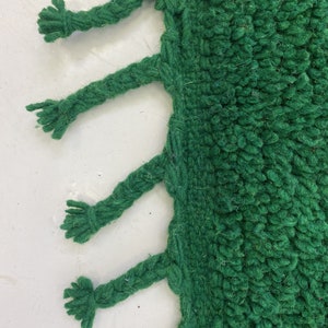 Green Custom Moroccan Rug-5x7 Green Beni Ourain Rug-Moroccan Wool Carpet-Green Rug for Living Room-Handwoven Wool Rug-Fabulous Berber Rug image 8