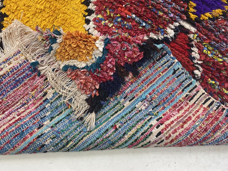 Artistic Vintage Area Rug 6.4x4.2 Ftcarpet for Living Roombeni Ourain