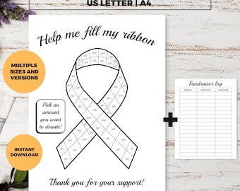 Llena mi cinta para recaudar fondos, recaudación de fondos contra el cáncer, concientización sobre el cáncer, elige una fecha para donar, llena mi amor por el tablero opaco, completa la recaudación de fondos