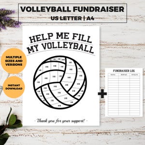 Fill my Volleyball fundraiser, donations flyer, Fill my love for black out board, pick a date to donate, fill in fundraiser, team fundraiser