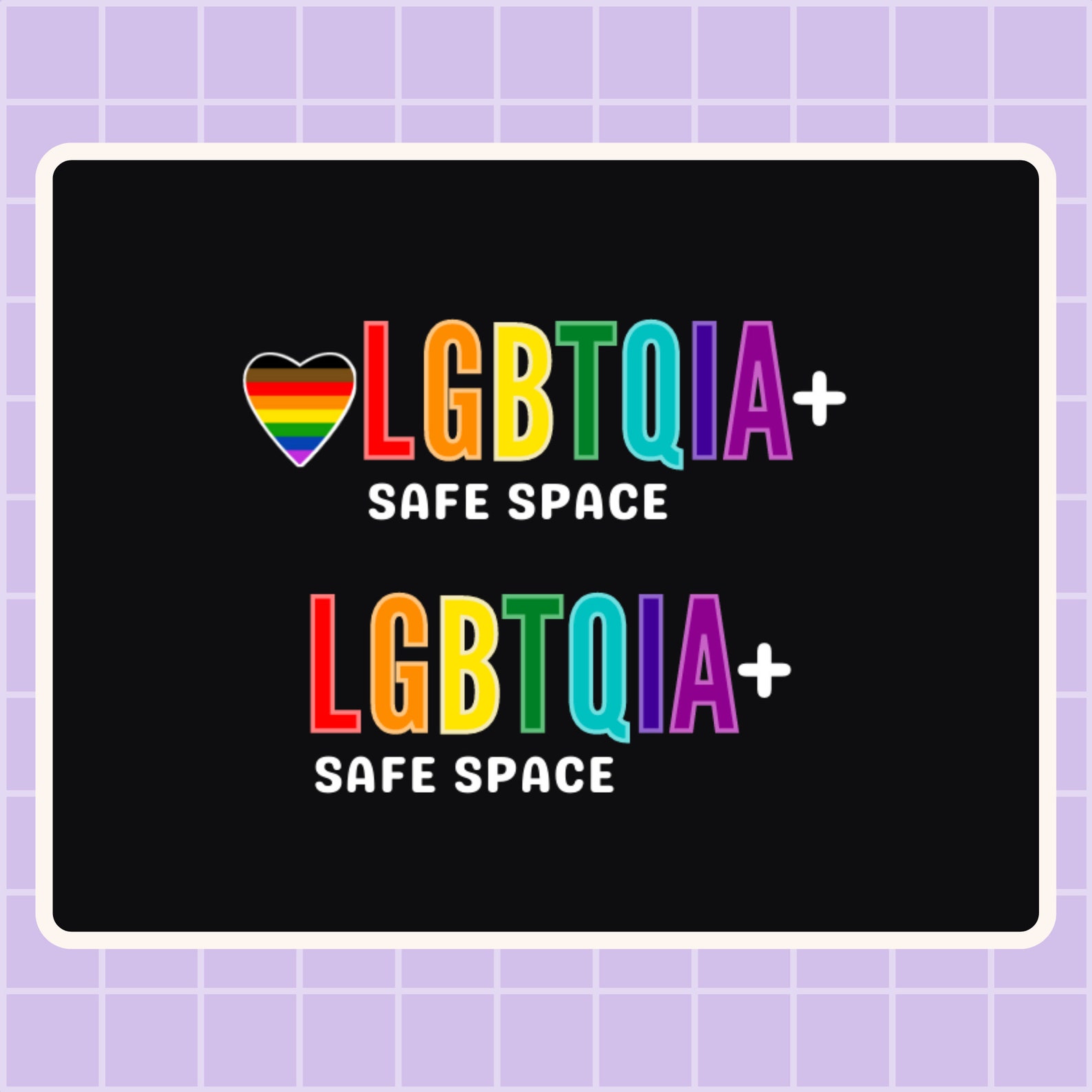 LGBTQIA Safe Space Twitch Panels Pride Twitch Panel Stream Etsy Singapore