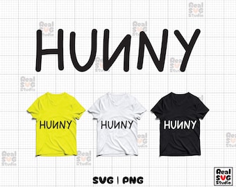 Hunny Font SVG: Winnie the Pooh Design (Digital Download)