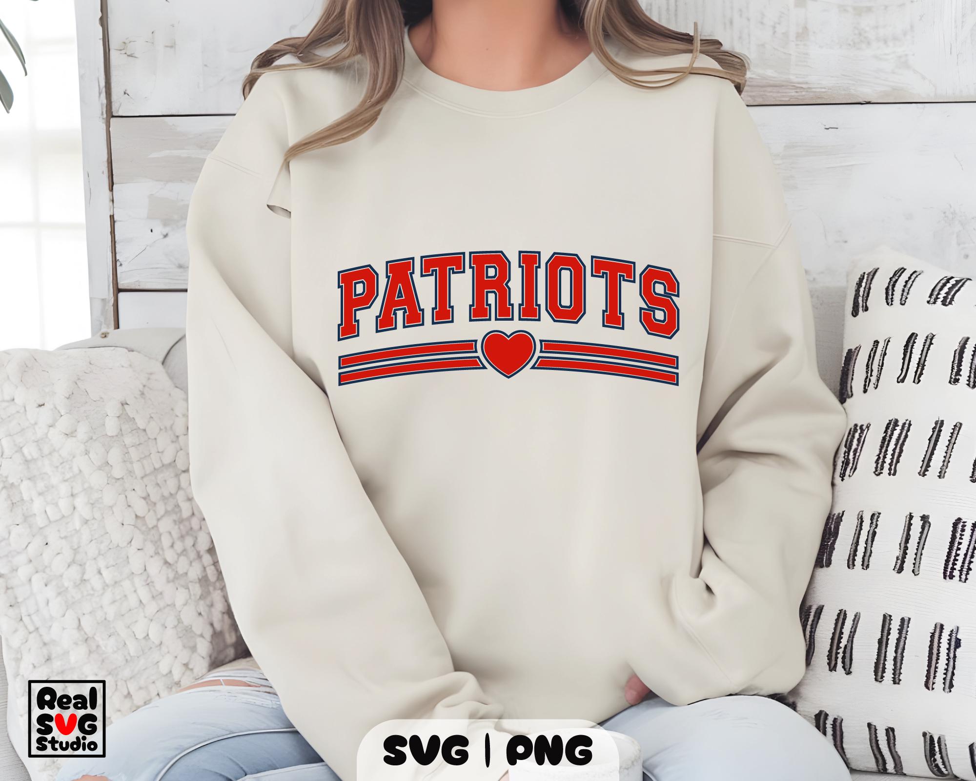 Patriots Ascii Patriots Football Jersey Letter Svg Png: Varsity Arched Team Name ...