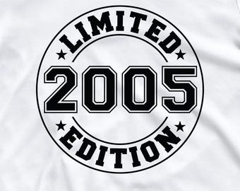 Edycja limitowana 2005 Urodziny Pliki SVG PNG Cut