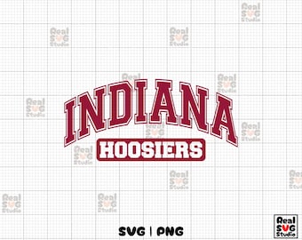 Indiana Hoosiers Football (Digital File: Svg and Png)