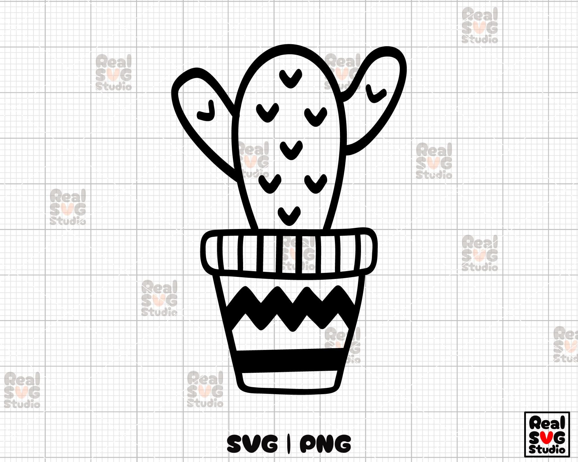 Cactus SVG PNG Bundle: Succulent Cut Files for Cricut & Silhouette - Etsy