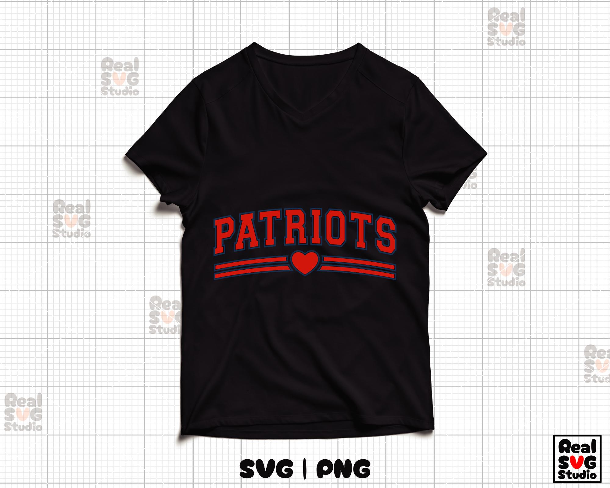 Patriots Ascii Patriots Football Jersey Letter Svg Png: Varsity Arched Team Name ...