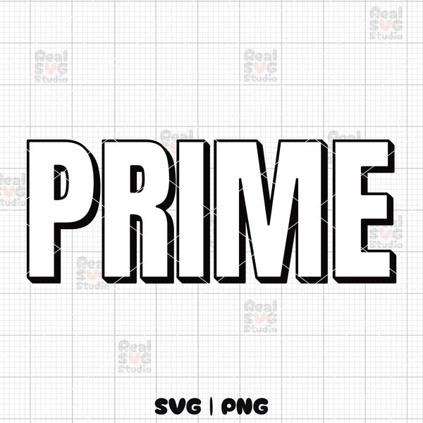 Prime SVG | Prime 3D Design Svg | Prime Png | Prime Cut Files  | Prime Tumbler Design Digital Download | Prime Sublimation