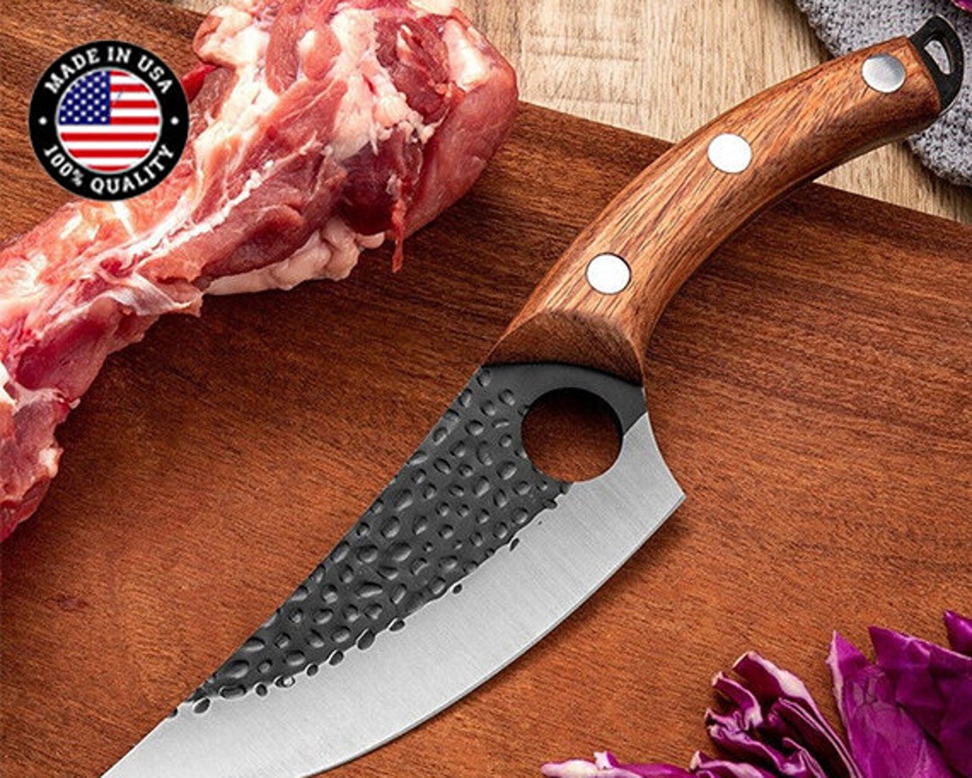 Chef Knife Handmade Carbon Knife for Steak Knife for Etsy