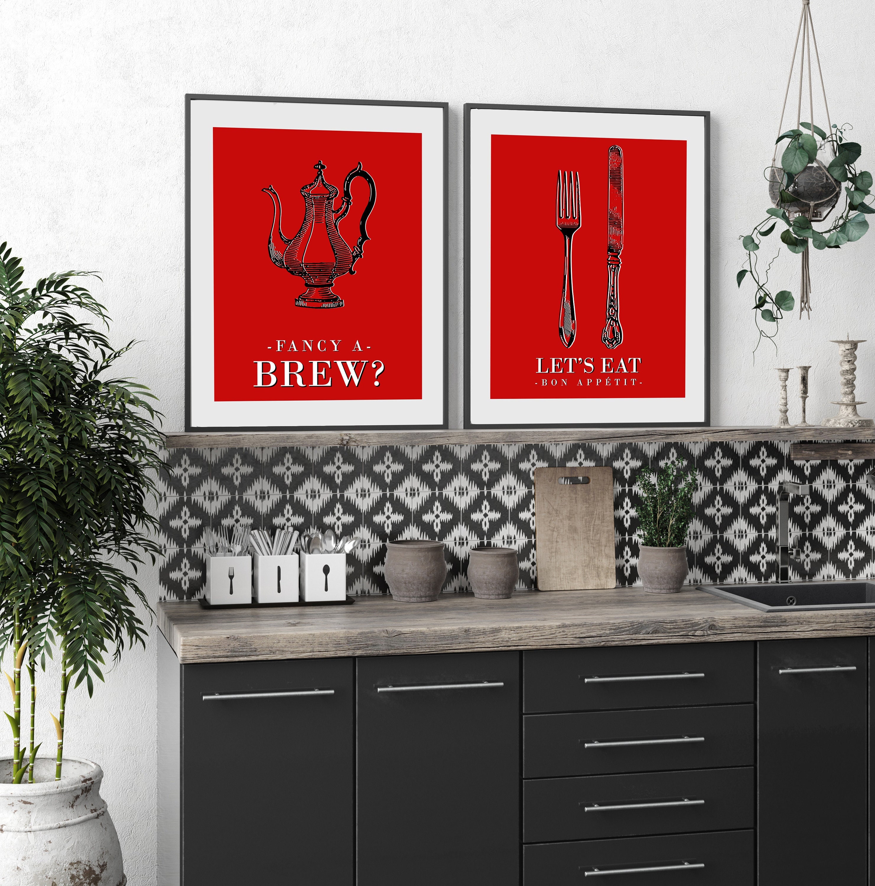 Stunning Red Wall Decor Ideas for Your Kitchen – Decor