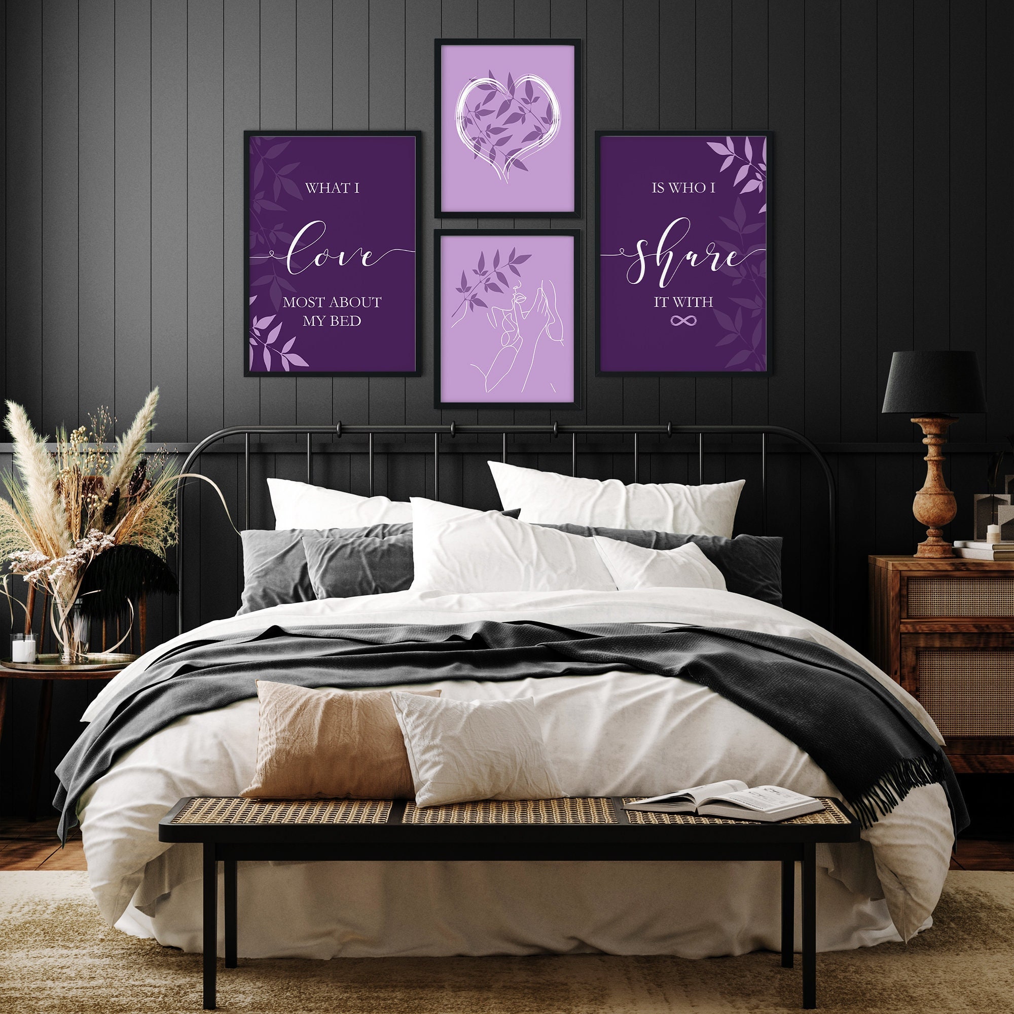 Dark Purple Rooms Ideas