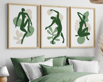 Sage green beige art, Light green Wall Art,  Printable Wall Art,  green beige tones, Green and beige decor, Green Prints, cream wall art