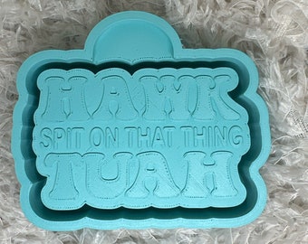 Hawk Tuah Freshie Mold, Silcone Mold for Car Freshies, Molds for Aroma Beads, Candles, and Soaps, Freshie Supplies