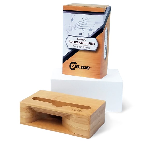 Bamboo Phone Amplifier Etsy