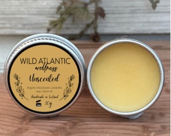 Best vegan lip balm , Best lip salve 10g, Natural Lip Balm, Unscented lip balm, Sensitive lips, Teacher gifts,