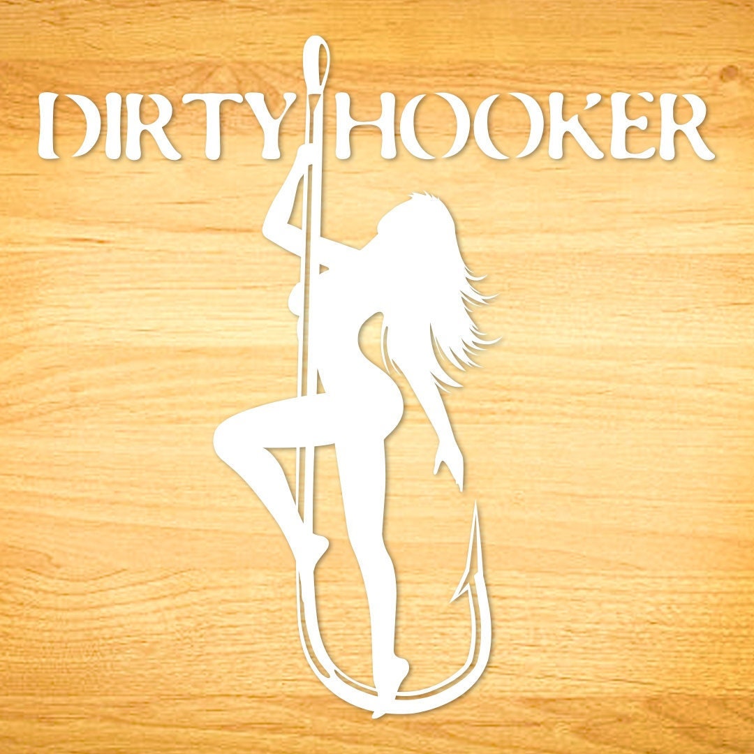 Dirty Hooker Classic Decal 