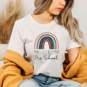 Preschool teacher shirt , Back to school Teacher Shirt, Great pre-school teacher gift ,elementary school teacher tee, Cute gift for teacher.