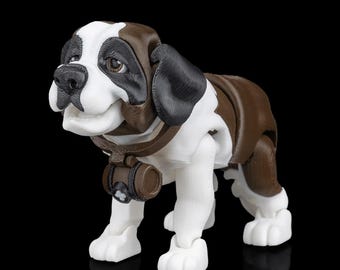 Bernie el San Bernardo – Juguete articulado para perros