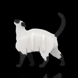 Carte Kit chat siamois
