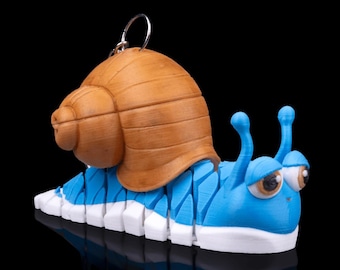 Abigail el Caracol – Llavero articulado