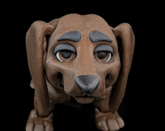 Winston the Dachshund – Articulated Dog Toy