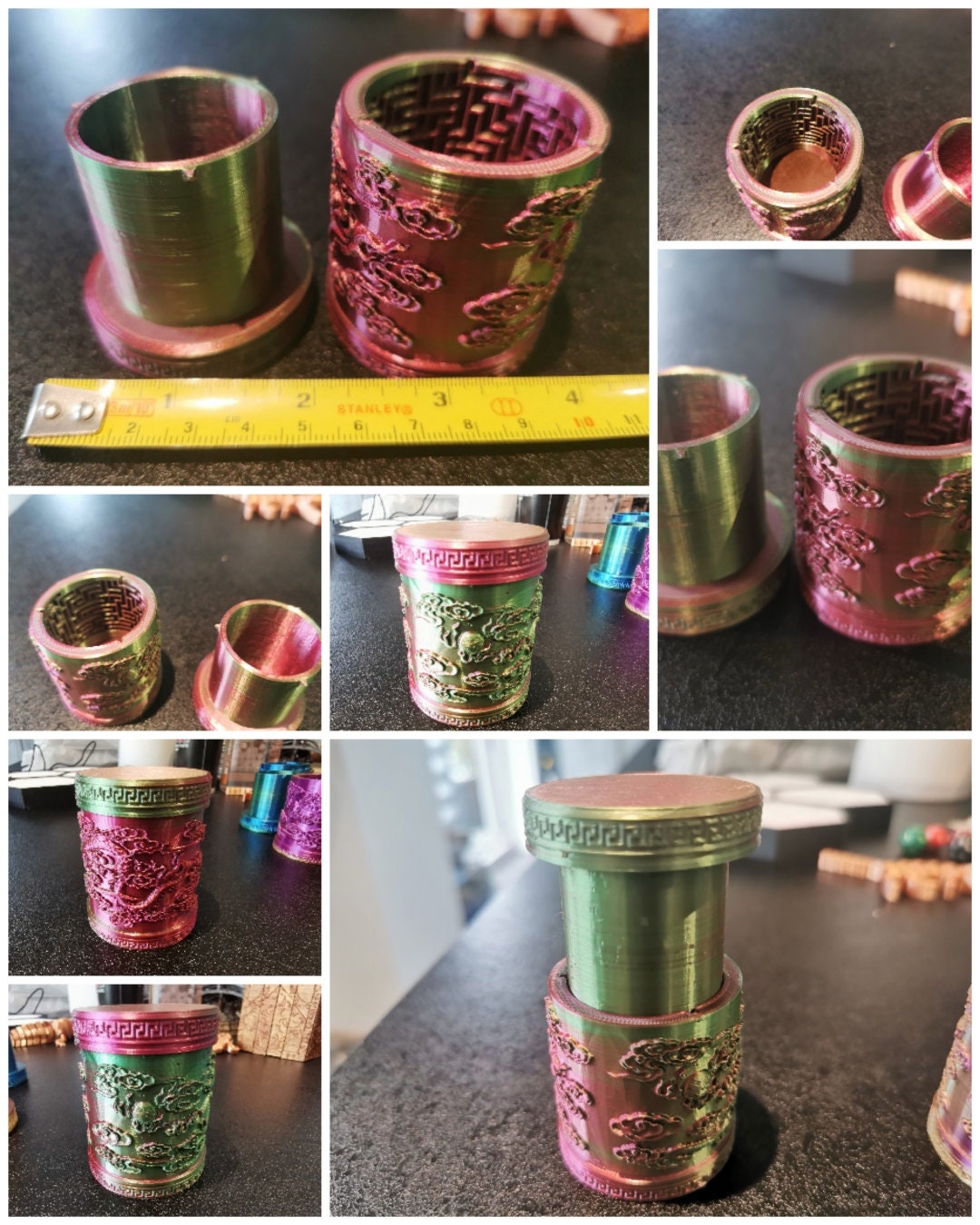 Oriental Style Labyrinth Puzzle Box - Etsy