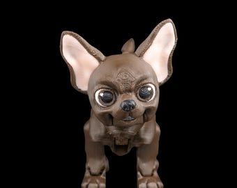 Lupe la Chihuahua – Juguete articulado para perros