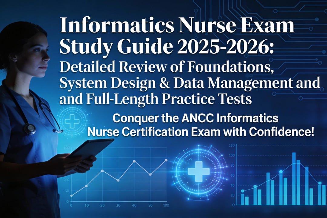 Informatics Nurse Exam Study Guide 2025-2026: Ace ANCC Certification ...