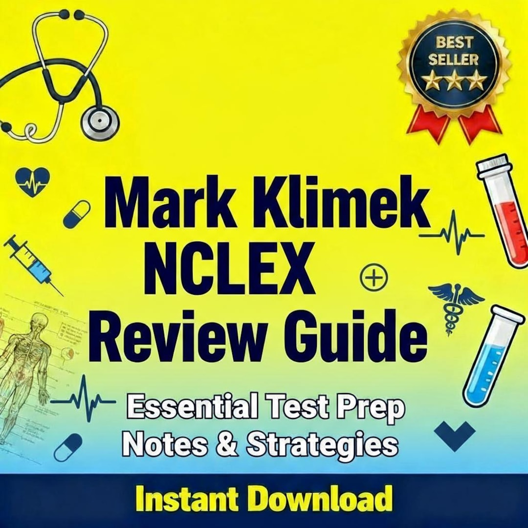 Mark Klimek NCLEX Review Guide - Essential Test Prep Notes & Strategies ...
