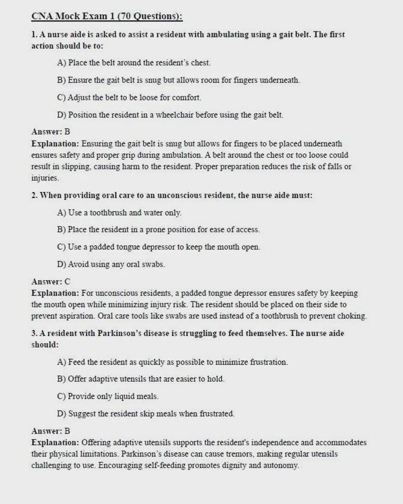 CNA Ultimate Study Guide 2025–2026 | NNAAP Exam Prep With Notes, Mock ...