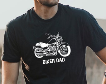Biker Dad T-Shirt, Motorcycle Tshirt, Biker Dad Gift, Motorcycle Gift, Cool Dad Shirt, Father's Day Gift, Gift for Dad, Motorcycle Rider